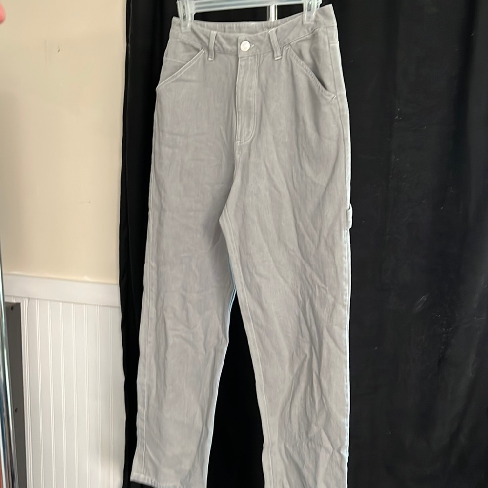 Gray vintage style pants